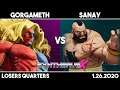 Gorgameth (Gill) vs Sanay (Zangief) | SFV Losers Quarters | Synthwave X #18