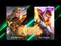 Lancelot Bren Esports Skin VS Swordmaster Hero Skin Mobile Legends