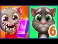 Talking Tom Gold Run vs My Tom 6 - Two Screen - Android Gameplay Part 7