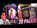 20 x VALENTINES PACKS OPENED!! INSANE SAMOA JOE FULL HEROIC PRO STATS! | WWE SuperCard S6