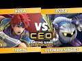 CEO 2021 - Kola (Roy) Vs. D2DA (Meta Knight) SSBU Ultimate Tournament