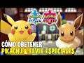 Cómo obetener Pikachu & Eevee especiales (Versiones de Let's Go) | Pokemon Espada y Escudo