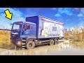 Detik-Detik Sopir Truck Man Ngantuk Mblusok di Empang - Spintires Mudrunner