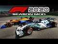 F1 2020 Gameplay Mod - Testing at Barcelona! Alpha Tauri Gameplay!