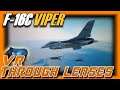 F-16C DCS VR A-G RADAR GMT MODE CBUs OPERATIONAL TEST.