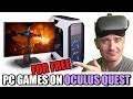HOW TO play ALL PC Games on Oculus Quest with this FREE App!