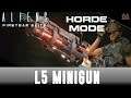 L59 MiniGun Review in Horde Mode Aliens Fireteam Elite Season 1
