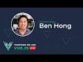 Options API vs Composition API // Ben Hong Vue.js Live Conference Interview