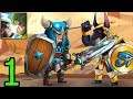 Tiny Gladiators 2 - - Gameplay Walkthrough #1 (iOS, Android) - Chém Đầu Anubis