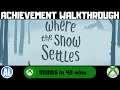 Where the Snow Settles (Xbox) Achievement Walkthrough