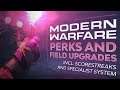Modern Warfare | All Perks and Field Upgrades - Incl. Specialist Streaks