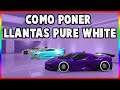 COMO CONSEGUIR LLANTAS PURE WHITE PARA TODOS TU COCHES GTA V ONLINE - PS4, PS5, XBOX, PC