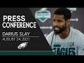 Darius Slay Praises Defense's Performance in Joint Practice | Eagles Press Conference