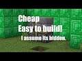How to build a hidden trapdoor in Minecraft(redstone tutorial)
