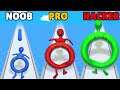 NOOB vs PRO vs HACKER in Hole Master!