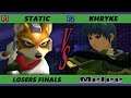 S@X 425 Losers Finals - Khryke (Marth) Vs. Static (Fox) Smash Melee - SSBM