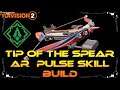 Tip Of The Spear Hybrid AR Build Pulse Hive Bleed Damage Skill Build Insane!!! DPS The Division 2