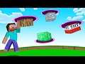 TOUCH A Block = It TELEPORTS To A RANDOM PLACE! (minecraft)