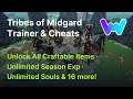Tribes of Midgard Trainer +19 Cheats (Unlock All Craftable Items, Super Damage, 17 More)