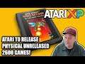Atari To Release PHYSICAL 2600 Cartridges Of Never Released Games! AtariXP Collectible Carts!
