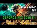 Battlefield 2042 | RTX 3060 Ti | 1440, 1080p, HIGH