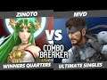 CB 2019 SSBU - Zinoto (Palutena) Vs. WBG | MVD (Snake) Smash Ultimate Tournament Winners Quarters
