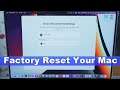 How To Factory Reset Your Mac With macOS Monterey - Delete Erase & Reset M1, M1 Pro, M1 Max