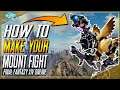 FFXIV - How to make you mount to Fight! in Final Fantasy XIV Online! (Tutorial Gameplay )