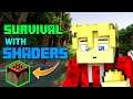 Survival With Shaders In Minecraft Java For Pojav Launcher