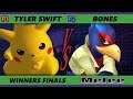 S@X 417 Winners Finals - Tyler Swift (Pikachu) Vs. Bones (Falco) Smash Melee - SSBM