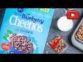 Taste test blue berry Cheerios