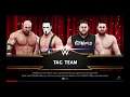 WWE 2K19 Sting,Goldberg VS Kevin Owens '18,Sami Zayn Elimination Tag Match