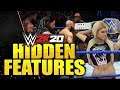 WWE 2K20 - HIDDEN FEATURES You Might Not Know! (Secret Title Motions, Never Ending Matches, & More)