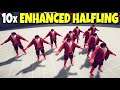 👊10x Enhanced Halfling vs Every Faction - Totally Accurate Battle Simulator TABS