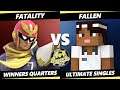 4o4 Smash Night 25 Winners Quarters - Fatality (Captain Falcon) Vs. Fallen (Steve ) SSBU Ultimate