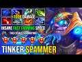Amazing Grandmaster Tinker Insane Fast Farming Speed +1k GPM & Max Slotted Super Fast Hand Dota 2