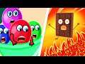 Colorful Candies | Rescue Team | Color Songs | Lion Family | Cartoon for Kids