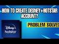 How To Create Disney Account