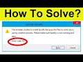 How To Solve This Installer Is Unable To Install Spotify | Spotify Error Code 18 - Windows 7/8/10