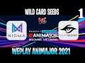 Nigma vs Secret Game 1 | Bo2 | Wild Card Seeds WePlay AniMajor DPC 2021 | DOTA 2 LIVE