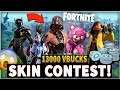 SKIN CONTEST DA 13.000 VBUCKS!? - REGALO SKIN OGNI 20 NUOVI ISCRITTI! - Fortnite ITA LIVE