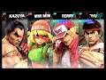 Super Smash Bros Ultimate Amiibo Fights – Kazuya & Co #475 Kazuya v Min Min v Terry v Ryu
