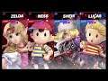 Super Smash Bros Ultimate Amiibo Fights  – Request #18801 Zelda & Ness vs Sheik & Lucas
