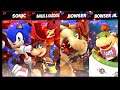 Super Smash Bros Ultimate Amiibo Fights  – Request #19354 Sonic & Banjo vs Bowser & Jr