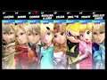 Super Smash Bros Ultimate Amiibo Fights   Request #4346 Blonde Haired Girls Free for all