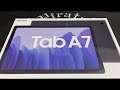 Unboxing | Abrindo a Caixa do Tablet Samsung Galaxy Tab A7 T500 | Android 11 | 64gb Grafite