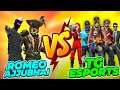 Ajjubhai Or Romeo VS Total Gaming Esports😈- Best Aukat Clash Squad 6 VS  6 Battle😱- Garena Free Fire