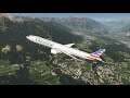 American Airlines 777-300ER take off Innsbruck [Aerofly FS 2]