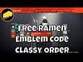Free Ramen Emblem Classy Order Code & More In Pinned Comment