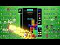 i did a t spin triple in tetris 99 CPU mode!